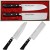 Satake Unique Sai VG-10 Japoński Zestaw 2 Noży Santoku 17cm i Nakiri 17cm