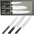 Zestaw 3 Noży Tojiro Classic VG-10 Japoński Uniwersalny 12cm i Szefa Kuchni 21cm i Santoku 17cm