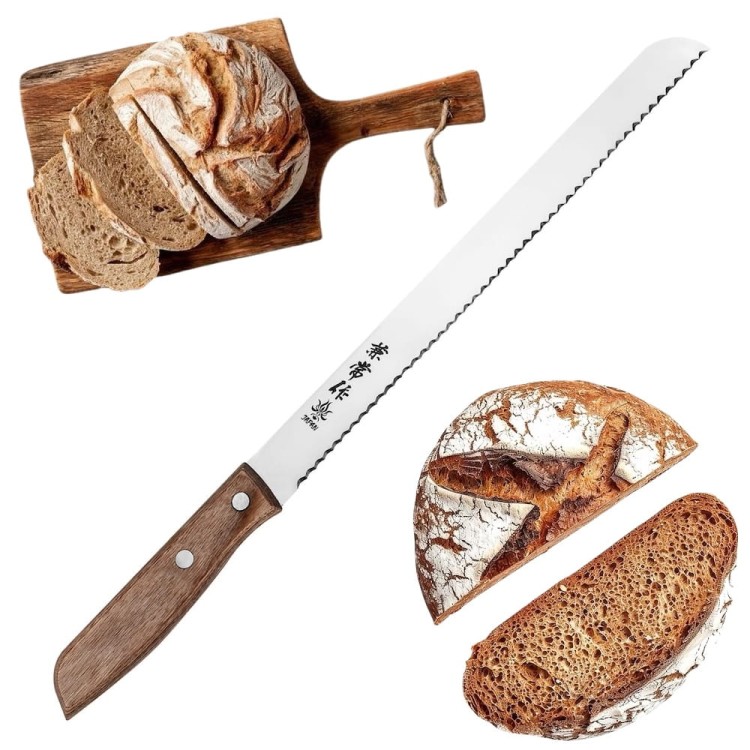 Kanetsune 555 DSR-1K6 Japoński Nóż Do Pieczywa 25cm