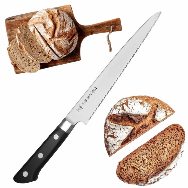 Tojiro Classic VG-10 Japoński Nóż Kuchenny Do Pieczywa Chleba Bułek 21,5cm