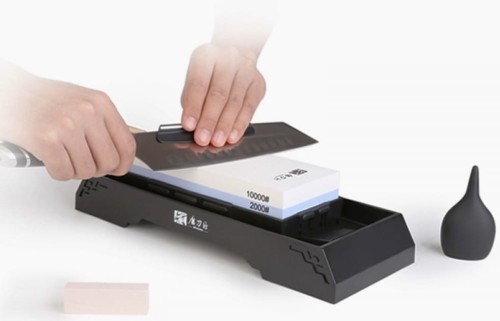 Ostrzałka Kamienna Kamień Do Ostrzenia Noży (240/2000) TG8224 TAIDEA