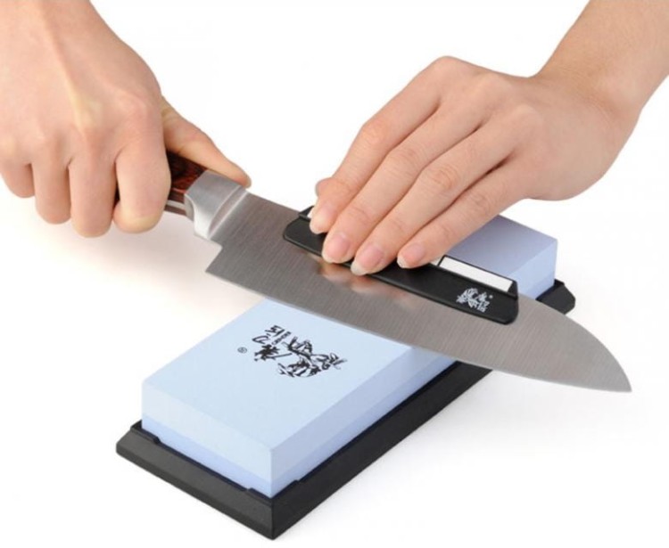 Ostrzałka Kamienna Kamień Do Ostrzenia Noży (240/2000) TG8224 TAIDEA