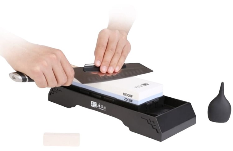 Ostrzałka Osełka Kamienna Kamień Do Ostrzenia Noży 2000/10000 TG8120 TAIDEA