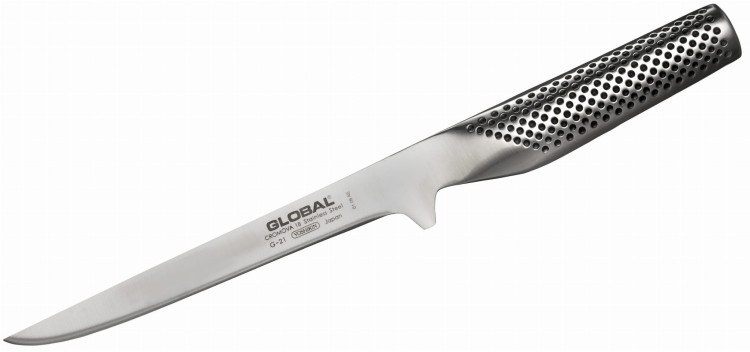 Global Japoński Komplet 5 Noży w Stalowym Bloku GKB52-SET5