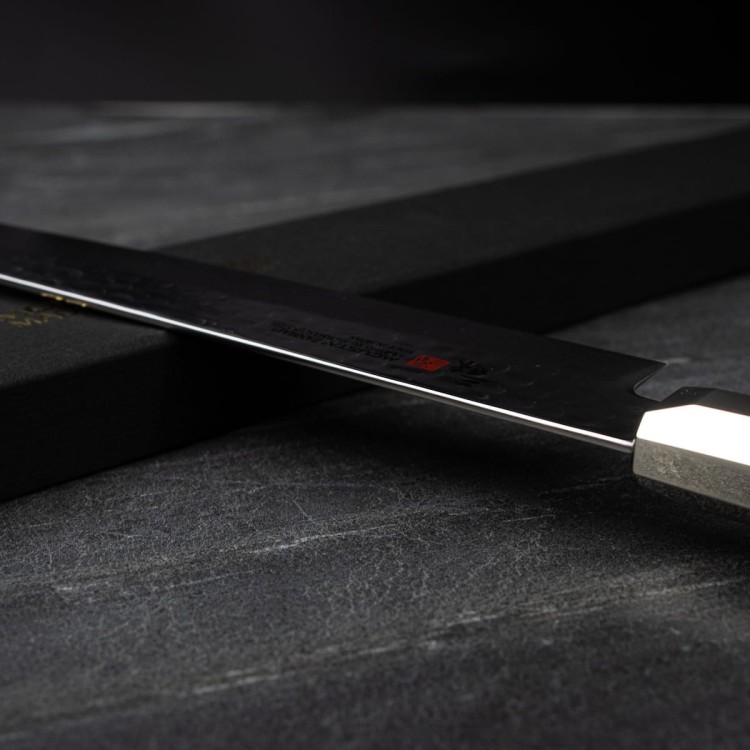 Mcusta Zanmai VG-10 Pro Zebra Japoński Nóż Nakiri 16,5cm