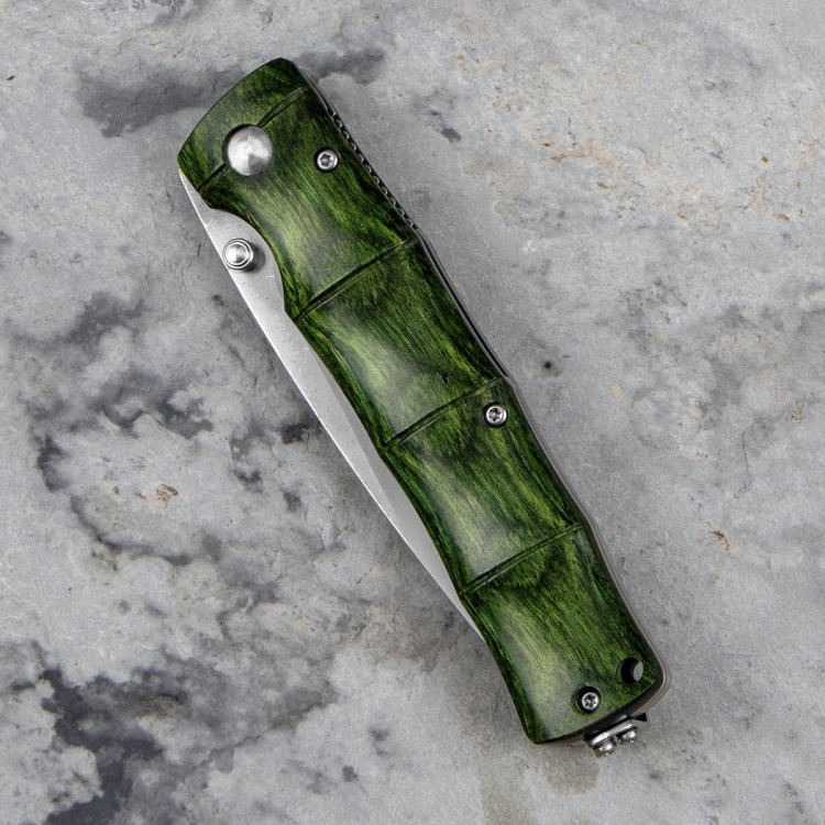 Mcusta Shinra Maxima Green SG2 Japoński Nóż Składany 9cm