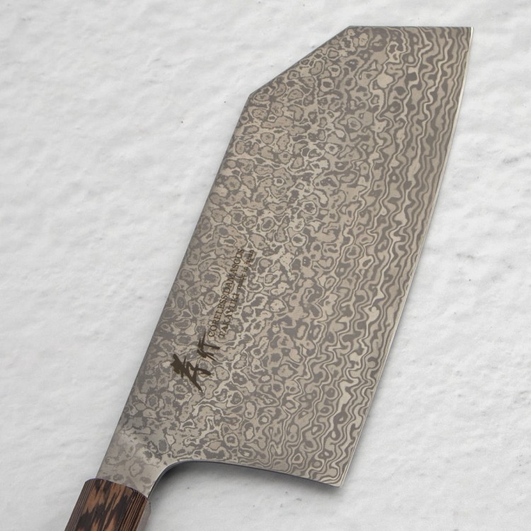 Sakai Takayuki Coreless VG-10/VG-2 Japoński Nóż Szefa Wide Bunka 19,5cm