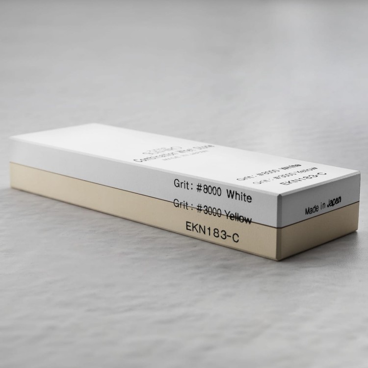 Suehiro Japoński Dwustronny Kamień Ceramiczny 3000/8000 Do Ostrzenia Noży