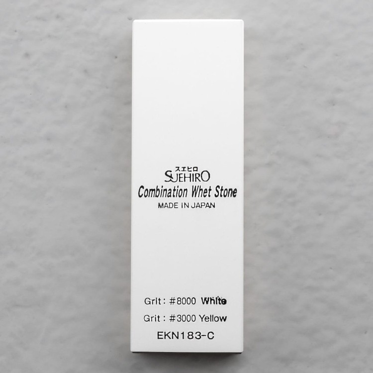 Suehiro Japoński Dwustronny Kamień Ceramiczny 3000/8000 Do Ostrzenia Noży