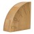 BISBELL Drewniany Blok Magnetyczny Buk Bukowy Na Noże 21cm x 21,5cm
