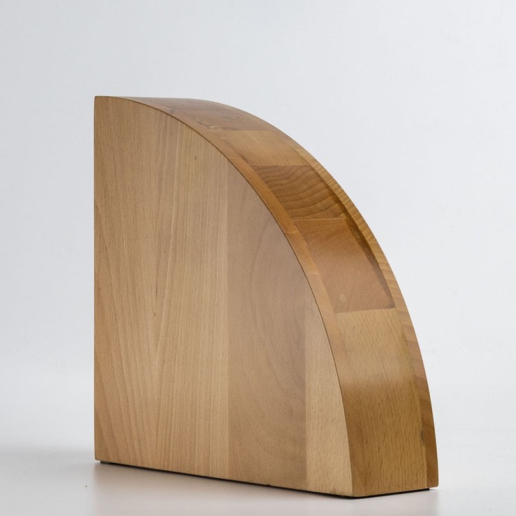 BISBELL Drewniany Blok Magnetyczny Dąb Dębowy Na Noże 25cm x 25cm