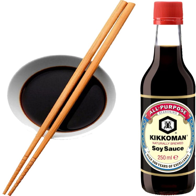 Japoński Sos Sojowy Do Sushi Naturalnie Warzony 250ml KIKKOMAN