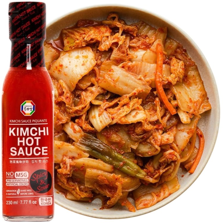 Koreański Ostry Sos Chili o Smaku KimChi Hot Ostro-Kwaśny 230ml SURASANG