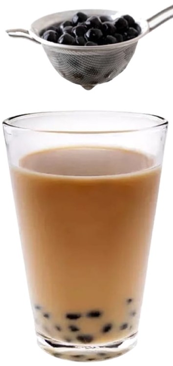 Herbata Mleczna Bąbelkowa Bubble Tea z Brązowym Cukrem 315ml Lady Boba MADAM HONG