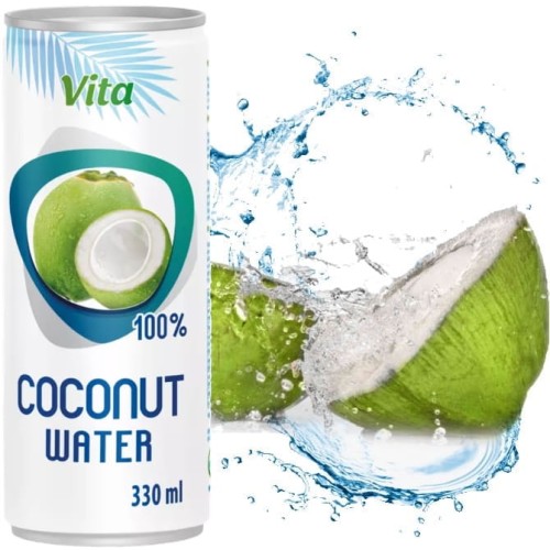 Zdrowa Woda Kokosowa z Kokosa 100% Naturalne Nawodnienie 320ml 0,32L VITA