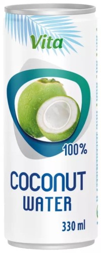 Zdrowa Woda Kokosowa z Kokosa 100% Naturalne Nawodnienie 320ml 0,32L VITA