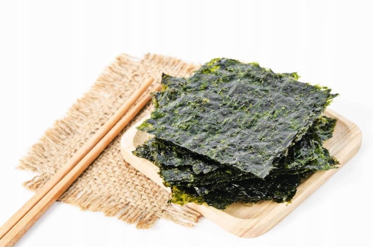 Suszone Wodorosty Glony Algi Morskie Yaki Nori Do Sushi PLATYNOWE 50 Sztuk PLATINIUM OCEANS KAISER