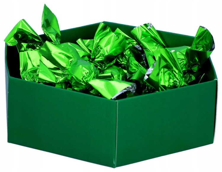 Cukierki Bombonierka Jajka Na Wielkanoc z Nadzieniem Pistacjowym i Kunafą 120g ALYAN