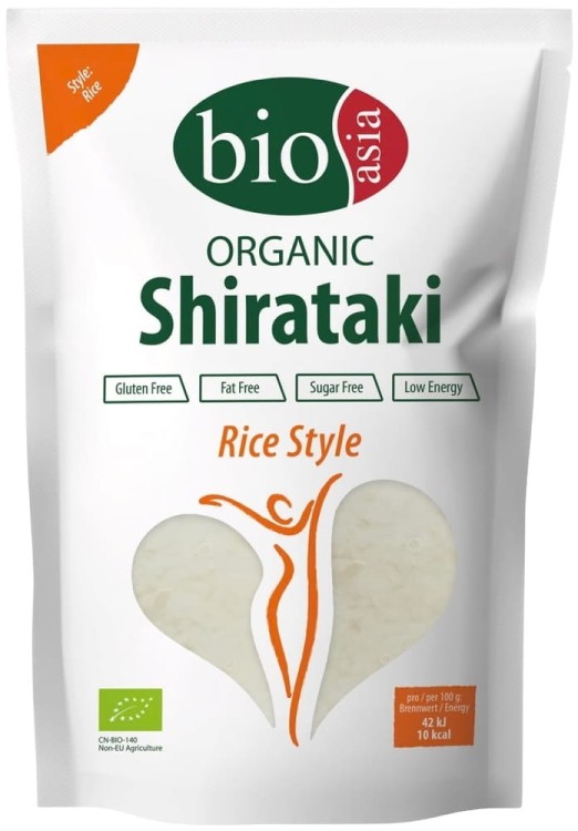 Makaron Bezglutenowy Dietetyczny BIO Shirataki z Konjac Bez Kalorii 270g BIOASIA