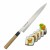 Bunmei Japoński Ostry Nóż Kuchenny Yanagi Sashimi Do Sushi Filetowania 27cm