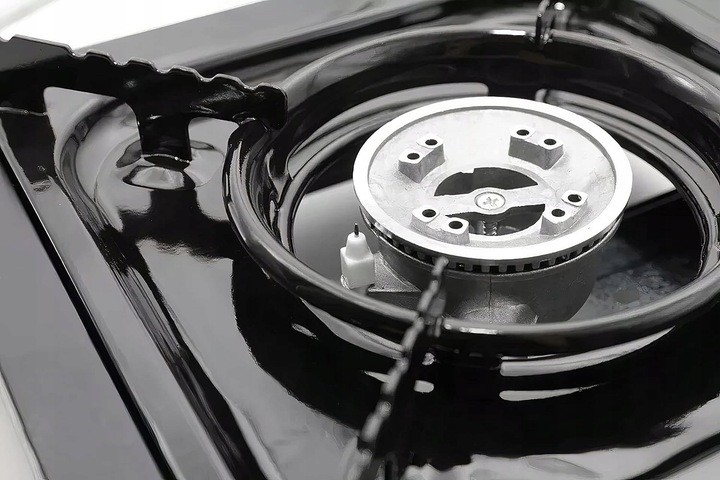 Przenośna Kuchenka Gazowa Turystyczna 2w1 Polowa Na Kartusze z Walizką CAMP PRO