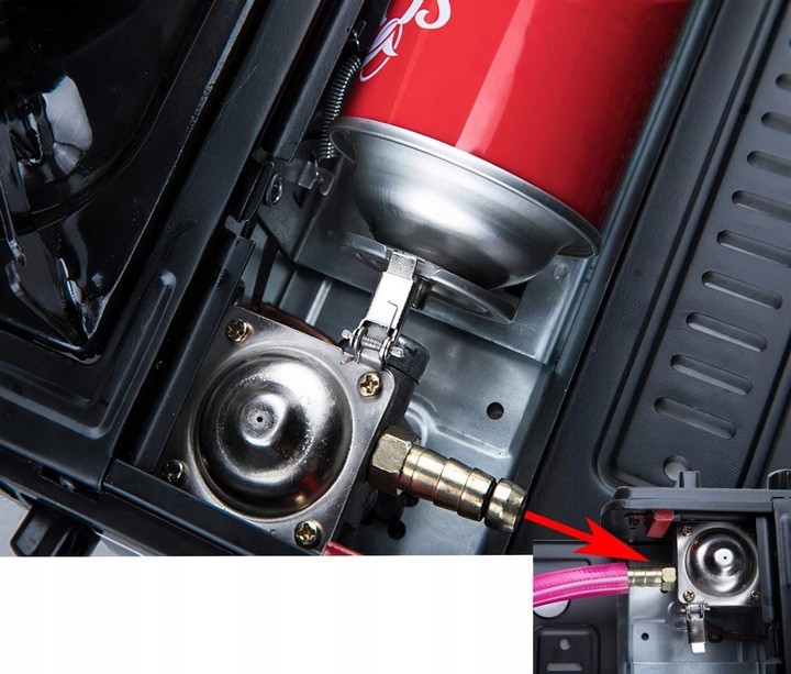 Przenośna Kuchenka Gazowa Turystyczna 2w1 Polowa Na Kartusze z Walizką CAMP PRO