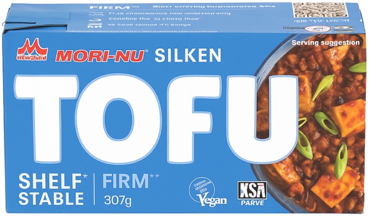 Serek TOFU Silken Firm Zwarte Do Smażenia Sałatek i Deserów 307g MORI-NU