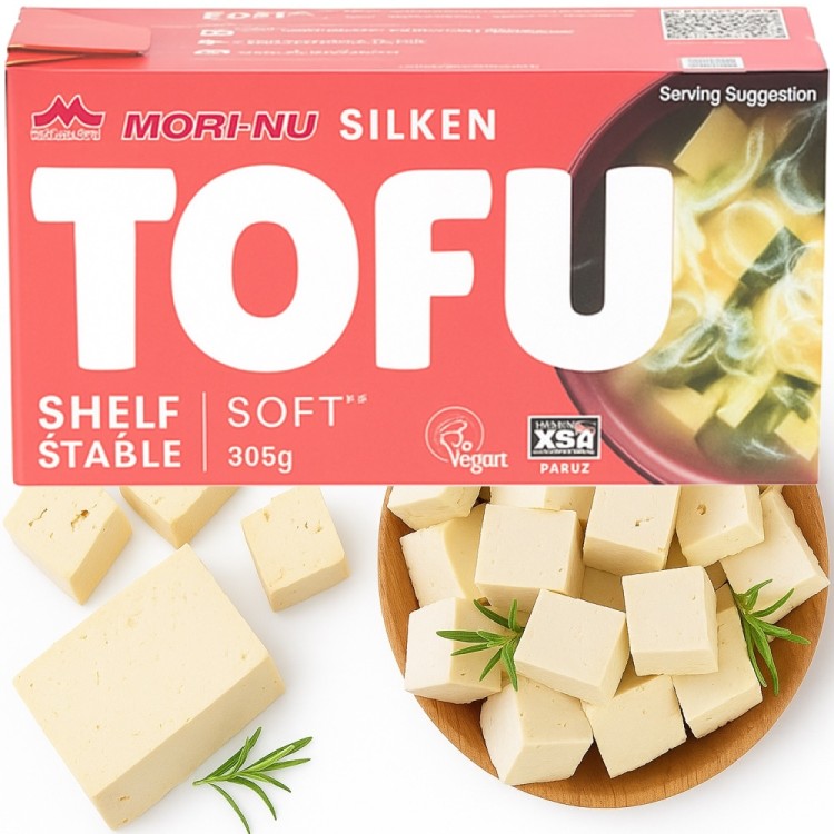 Serek Tofu Silken Soft Miękkie Do Deserów 305g MORI-NU