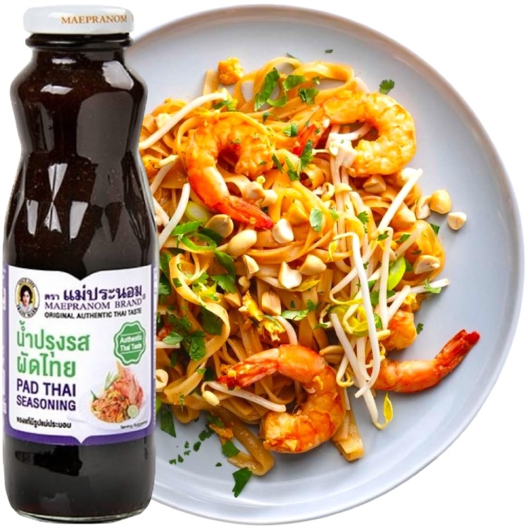 Tajski Gęsty Sos Do Zrobienia Thai Pad Thai Stir-Fry Sauce 390g MAEPRANOM BRAND