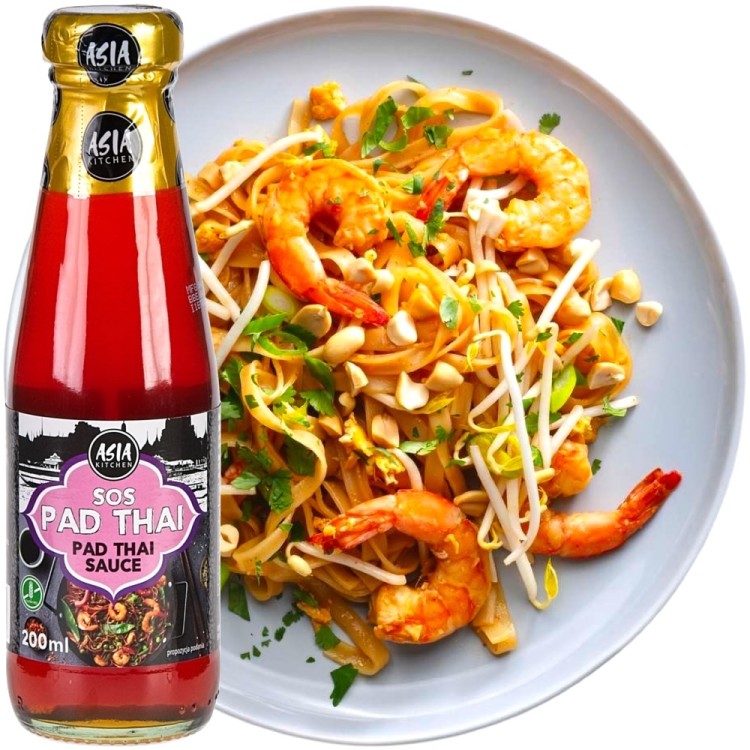 Tajski Aromatyczny Sos Do Potrawy Stir-Fry Pad Thai 200ml ASIA KITCHEN