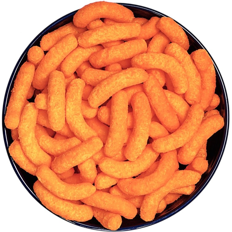 Amerykańskie Chrupki Kukurydziane Ostre Miodowo Serowe Hot'n Honey Cheese Curls Baked 113g HERR'S