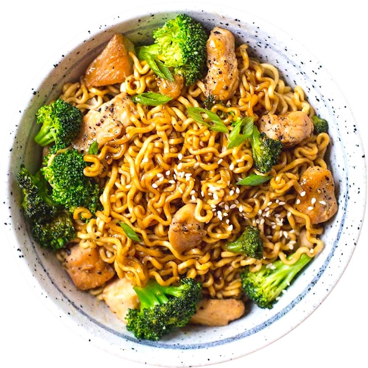 Koreański Gotowany Ramen Instant Sojowy z Karmelem 170g KOREAN FOOD STYLE