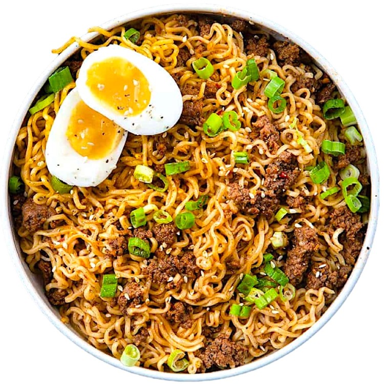 Koreański Gotowany Ramen Instant z Wołowiną Beef Noodles 170g KOREAN FOOD STYLE