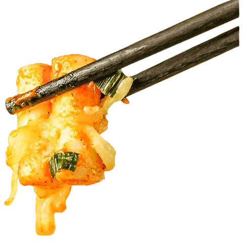 Kluski Ryżowe Koreańskie Tteokbokki Topokki Rurki Słupki Rice Cake 100g ASIA KITCHEN