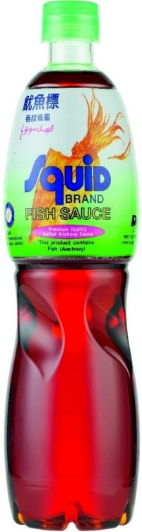 Tajski Sos Rybny z Anchois Ryby Słony Smak i Intensywny Aromat 700ml SQUID BRAND