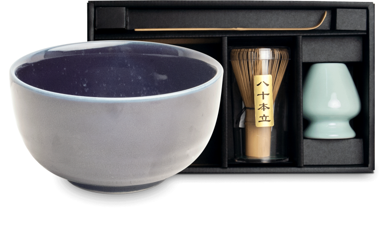 Zestaw Do Przygotowania Herbaty Matcha Matchy UZU BLUE 4 Elementy EDO JAPAN