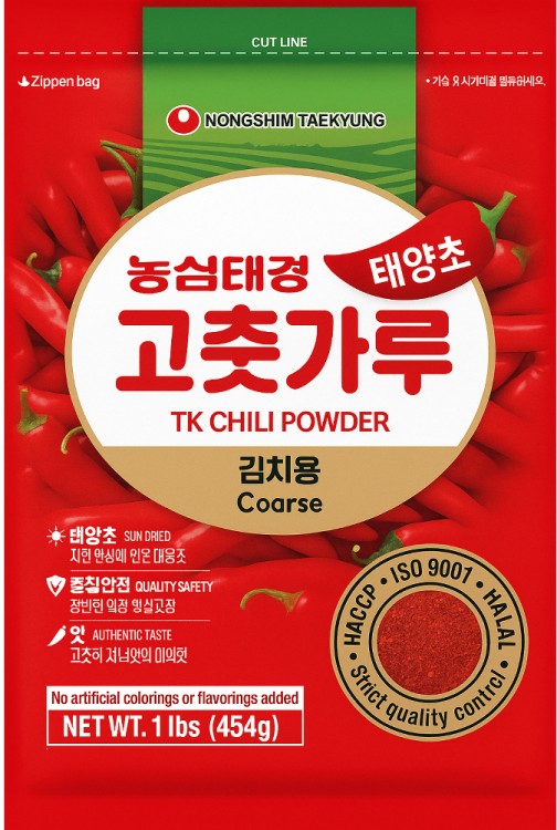 Koreańska Papryka Chili Płatki Gochugaru GRUBA Do Kimchi Hot 454g NONGSHIM