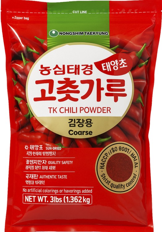 Koreańska Papryka Chili Płatki Gochugaru GRUBA Do Kimchi Hot 1362g 1,362kg NONGSHIM
