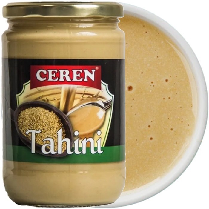 Pasta Sezamowa z Sezamu Tahini Masło Sezamowe Intensywny Smak 300g CEREN