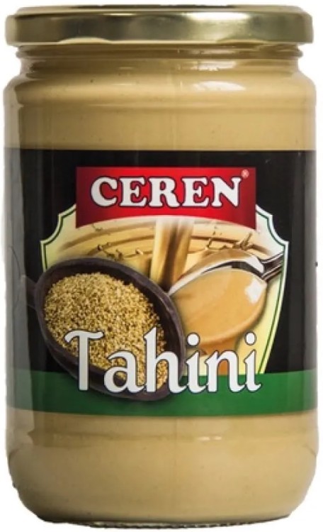 Pasta Sezamowa z Sezamu Tahini Masło Sezamowe Intensywny Smak 300g CEREN