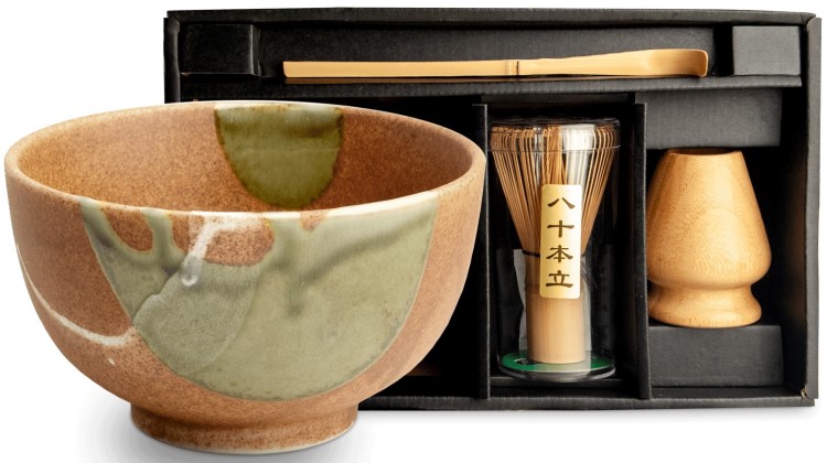 Zestaw Do Przygotowania Herbaty Matcha Matchy KISOJI 4 Elementy EDO JAPAN