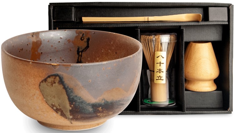 Zestaw Do Przygotowania Herbaty Matcha Matchy PUROBU 4 Elementy EDO JAPAN