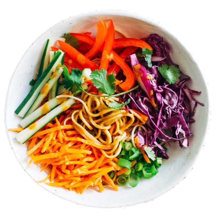 Miseczka z Pałeczkami Do Zupy Ramen i Makaronu Soba Biała BOTANICA EMRO AZIATICA