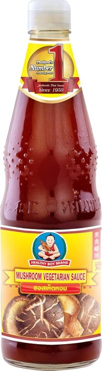 Sos Sojowy Grzybowy Wegetariański Aromat Grzybów Mushroom Soy Sauce 700ml HEALTHY BOY BRAND
