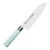 Satake Macaron Blue Japoński Ostry Nóż Kuchenny Santoku Do Warzyw 17cm