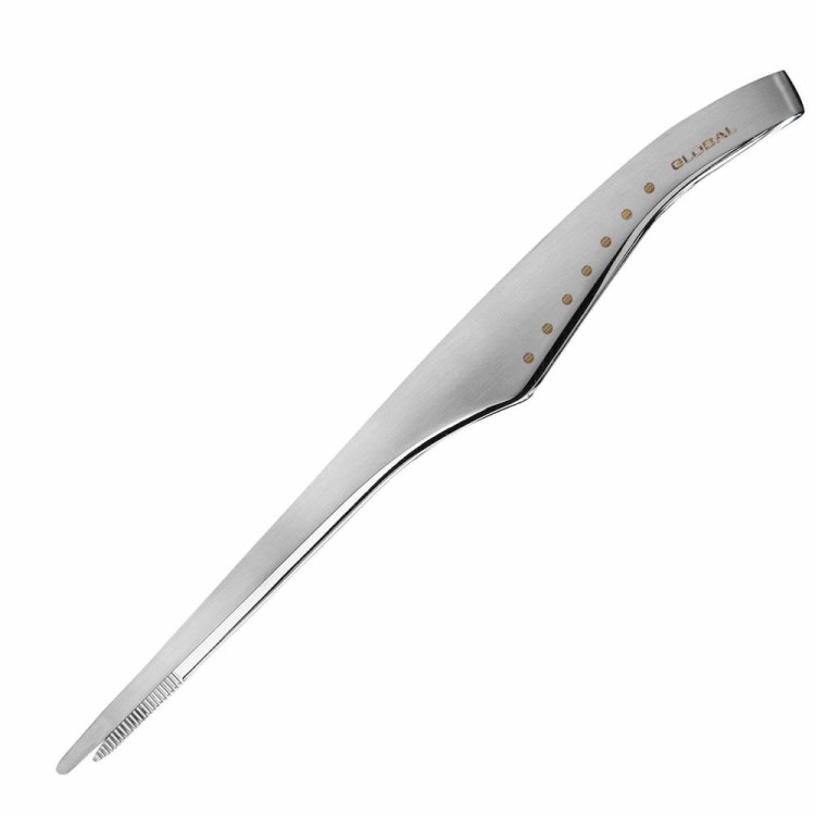 Global Japońska Pęseta Kuchenna 20cm Stal Nierdzewna GS-107