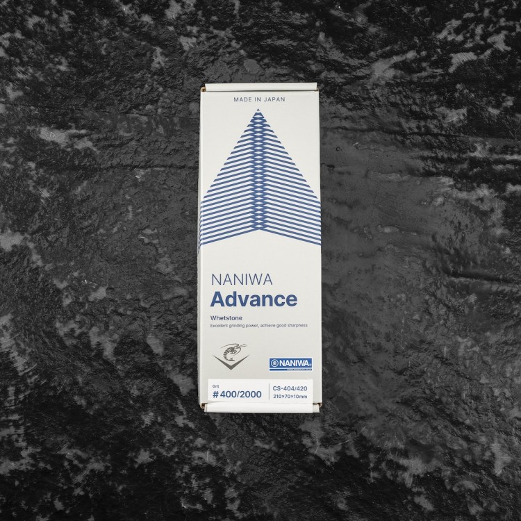 Naniwa Advanced 20mm Japoński Dwustronny Kamień Do Ostrzenia Noży 400/2000
