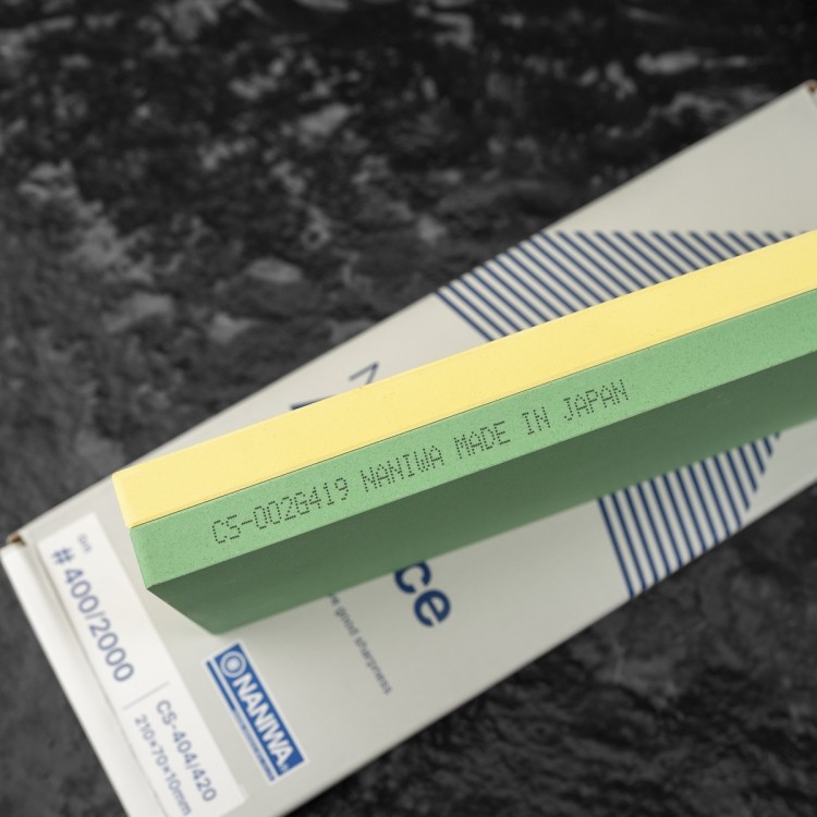 Naniwa Advanced 20mm Japoński Dwustronny Kamień Do Ostrzenia Noży 400/2000