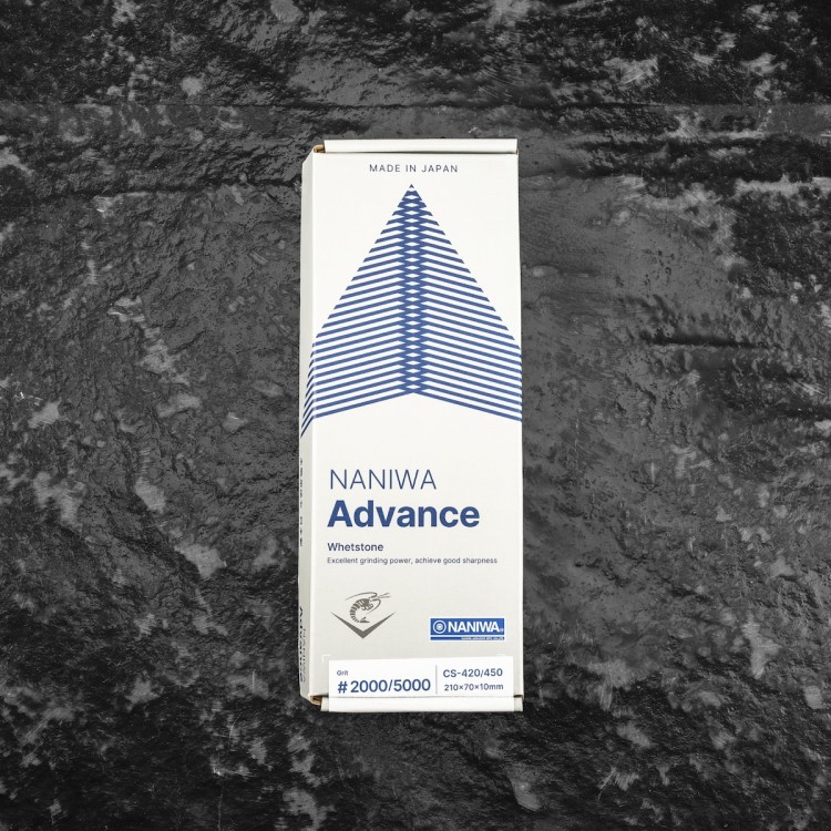 Naniwa Advanced 20mm Japoński Dwustronny Kamień Do Ostrzenia Noży 2000/5000