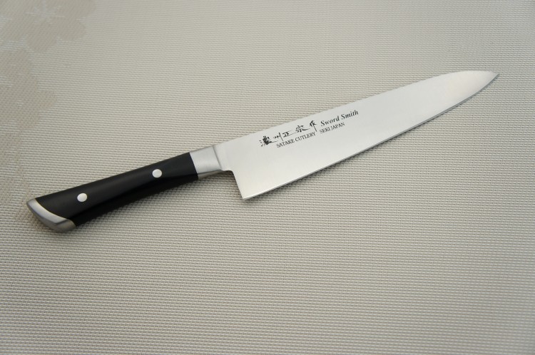 Satake Hiroki Japoński Ostry Nóż Kuchenny Szefa Kuchni 56 HRC 21cm